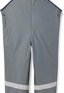 Laste vihmapüksid traksidega tumehallid Playshoes