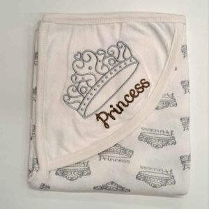 Beebi vannilina kapuutsiga Princess