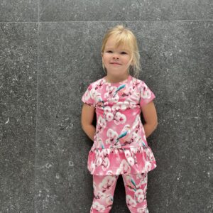 LENNE tüdrukute satsiga pluus