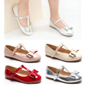 Tüdrukute valged pidulikud kingad