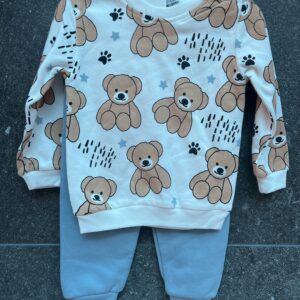 Komplekt puuvillane sinine (karud)