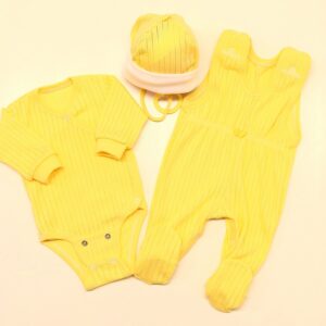 Beebi komplekt (body, püksid, müts)
