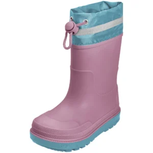 Laste sooja voodriga Playshoes kummikud (vanaroosa)